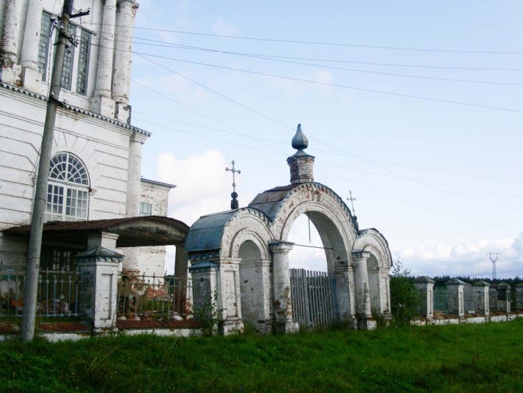 Собор Благовещения Пресвятой Богородицы, Сольвычегодск (Котласский район и г. Котлас, Архангельская область). дополнительная информация, западные ворота
