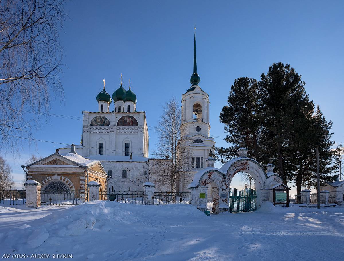 фасады. Собор Благовещения Пресвятой Богородицы, Сольвычегодск (Котласский район и г. Котлас, Архангельская область)