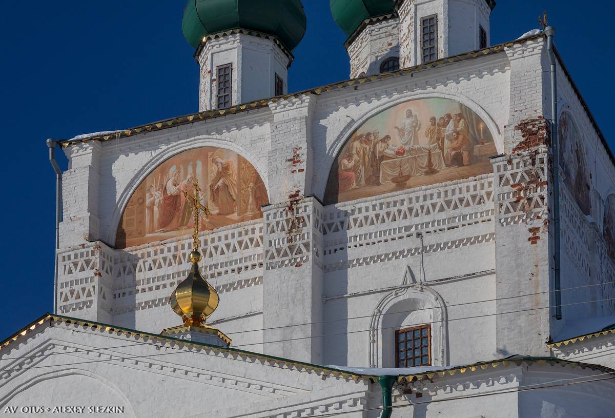архитектурные детали. Собор Благовещения Пресвятой Богородицы, Сольвычегодск (Котласский район и г. Котлас, Архангельская область)