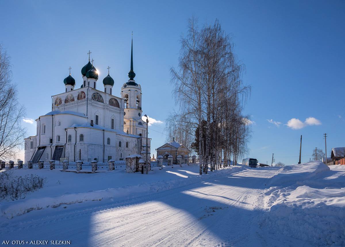 художественные фотографии. Собор Благовещения Пресвятой Богородицы, Сольвычегодск (Котласский район и г. Котлас, Архангельская область)