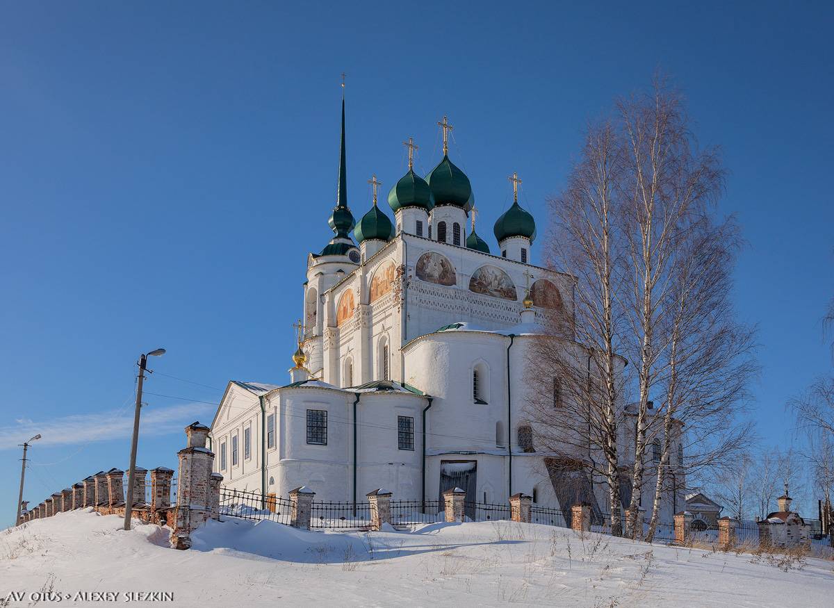 фасады. Собор Благовещения Пресвятой Богородицы, Сольвычегодск (Котласский район и г. Котлас, Архангельская область)
