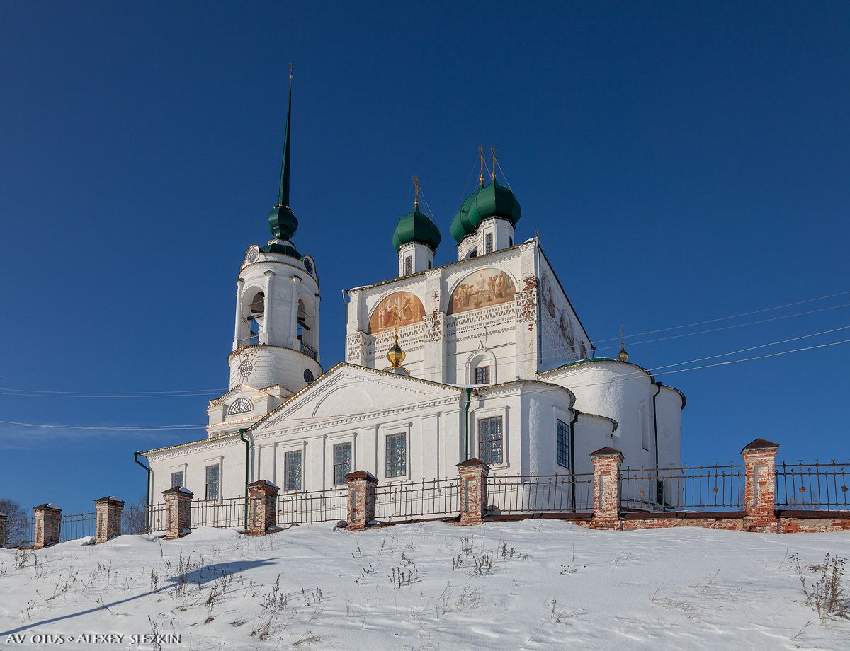 фасады. Собор Благовещения Пресвятой Богородицы, Сольвычегодск (Котласский район и г. Котлас, Архангельская область)