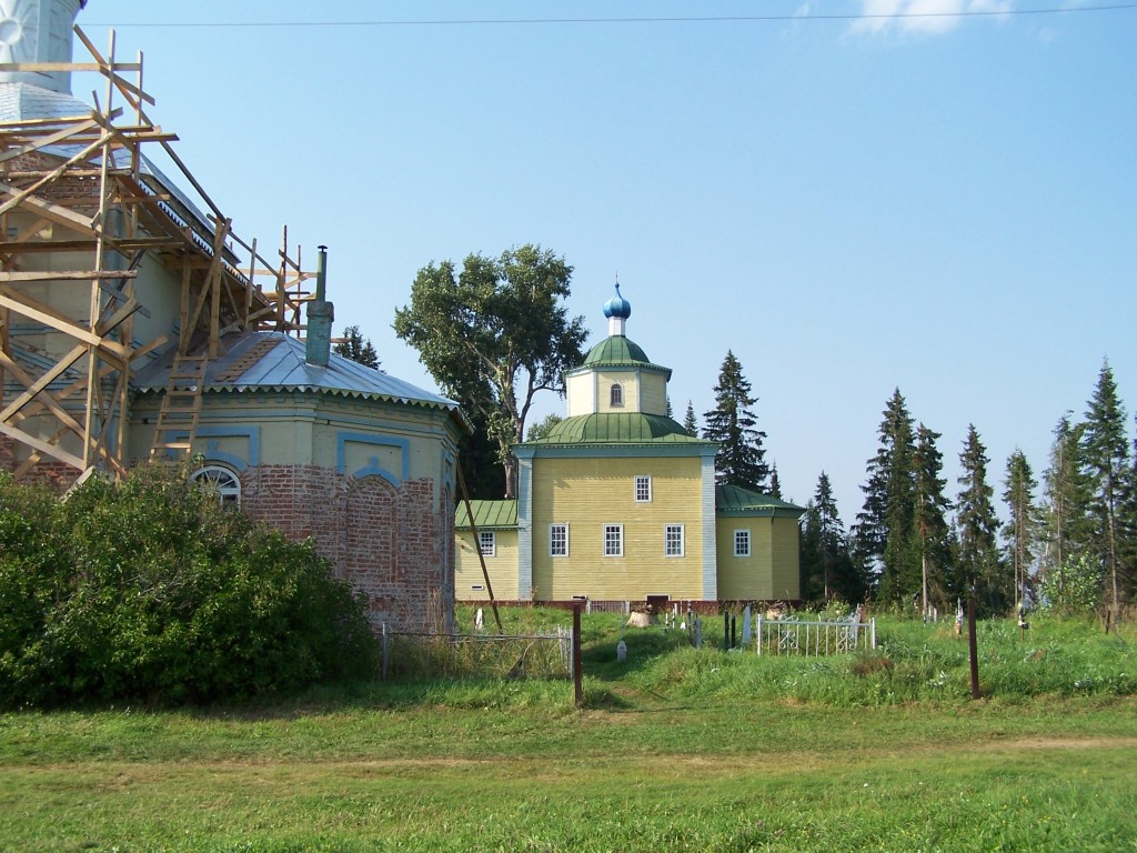 Храмовый комплекс погоста Туровец, Туровец (Котласский район и г. Котлас, Архангельская область). фасады