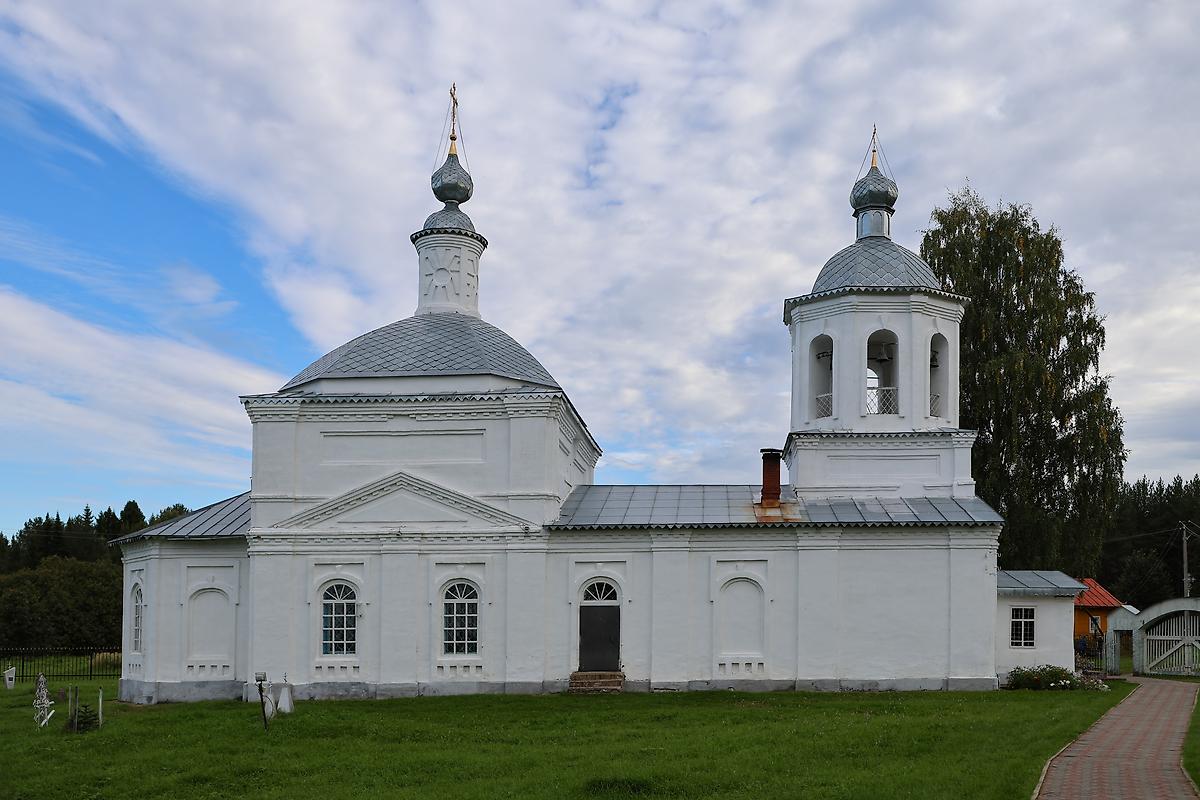 фасады. Церковь Успения Пресвятой Богородицы, Туровец (Котласский район и г. Котлас, Архангельская область)