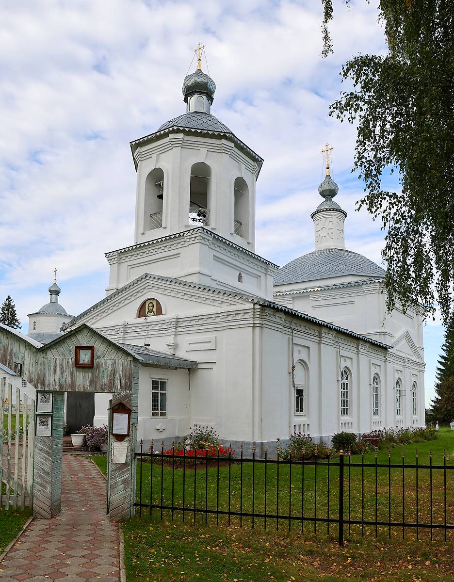 фасады. Церковь Успения Пресвятой Богородицы, Туровец (Котласский район и г. Котлас, Архангельская область)