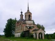 Церковь Николая Чудотворца, вид с северо-запада, Нюба, Котласский район и г. Котлас, Архангельская область