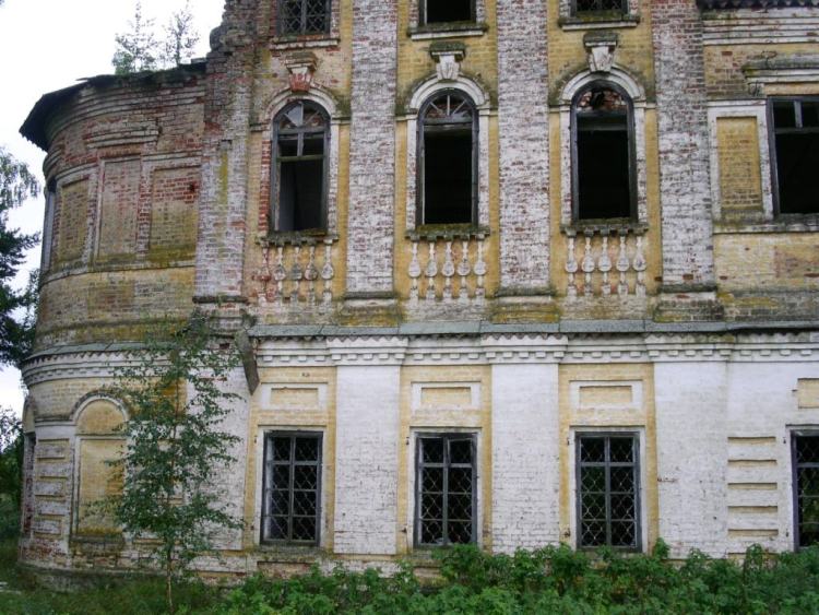 Церковь Николая Чудотворца, Нюба (Котласский район и г. Котлас, Архангельская область). архитектурные детали, фрагмент северного фасада