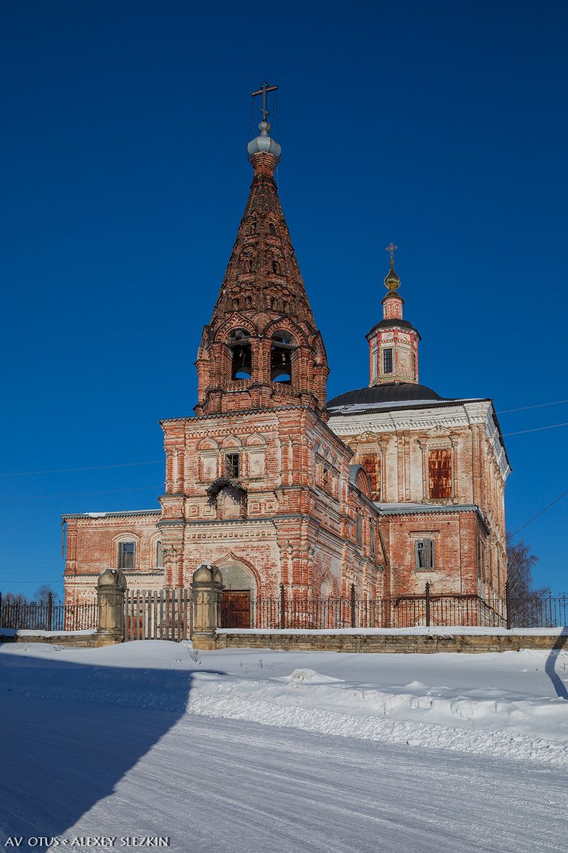 фасады. Церковь Спаса Нерукотворного Образа, Сольвычегодск (Котласский район и г. Котлас, Архангельская область)