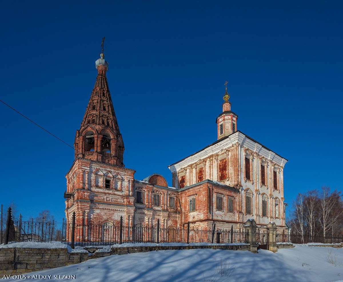 фасады. Церковь Спаса Нерукотворного Образа, Сольвычегодск (Котласский район и г. Котлас, Архангельская область)