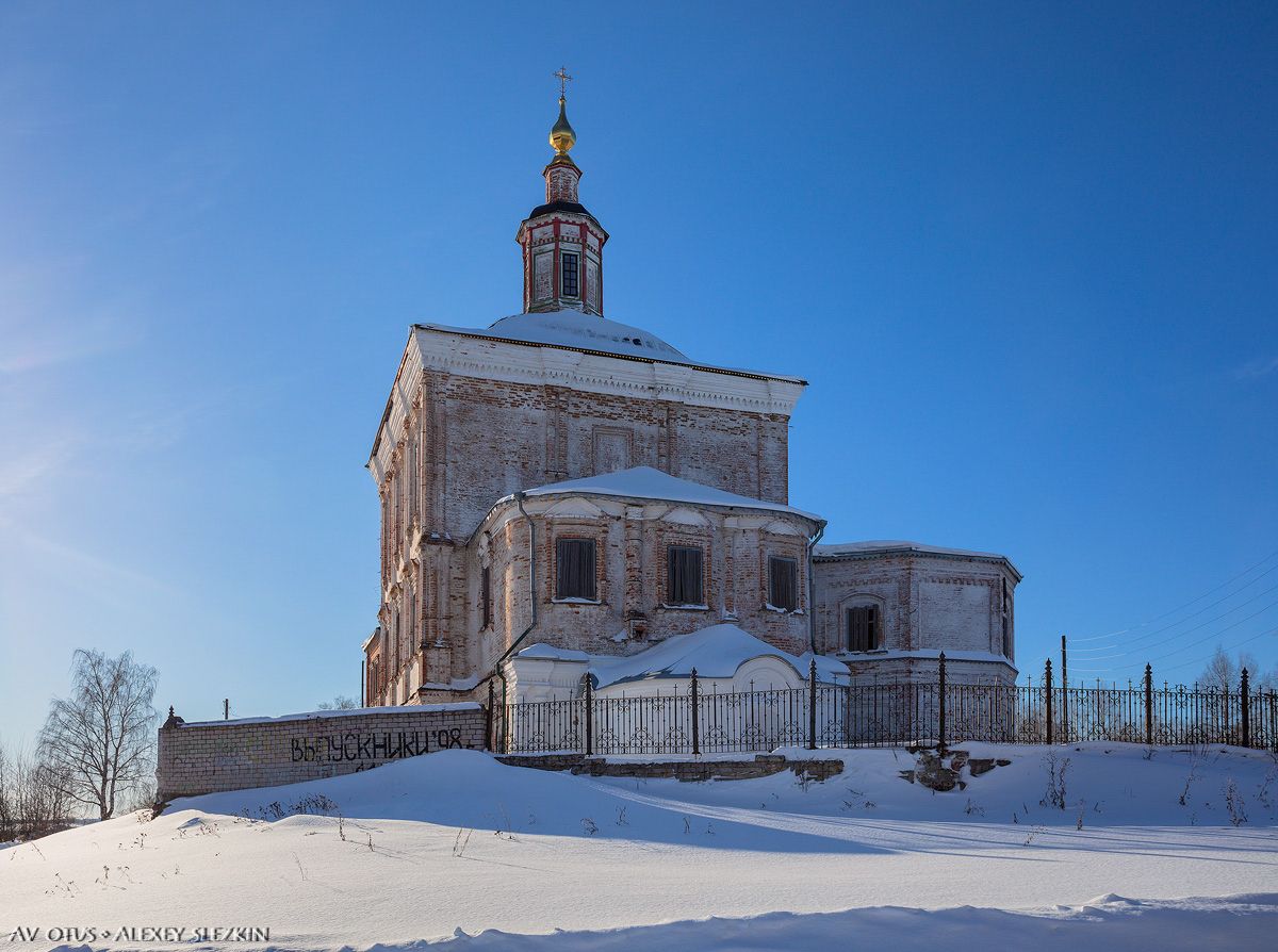 фасады. Церковь Спаса Нерукотворного Образа, Сольвычегодск (Котласский район и г. Котлас, Архангельская область)