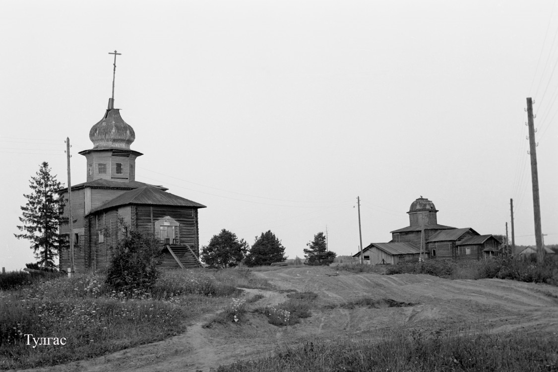 Храмовый комплекс Тулгасского погоста, Масловская (Тулгас) (Виноградовский район, Архангельская область). архивная фотография