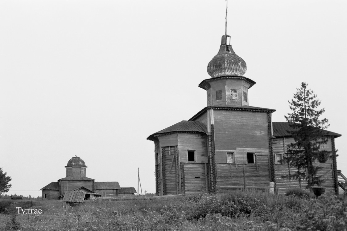 Храмовый комплекс Тулгасского погоста, Масловская (Тулгас) (Виноградовский район, Архангельская область). архивная фотография