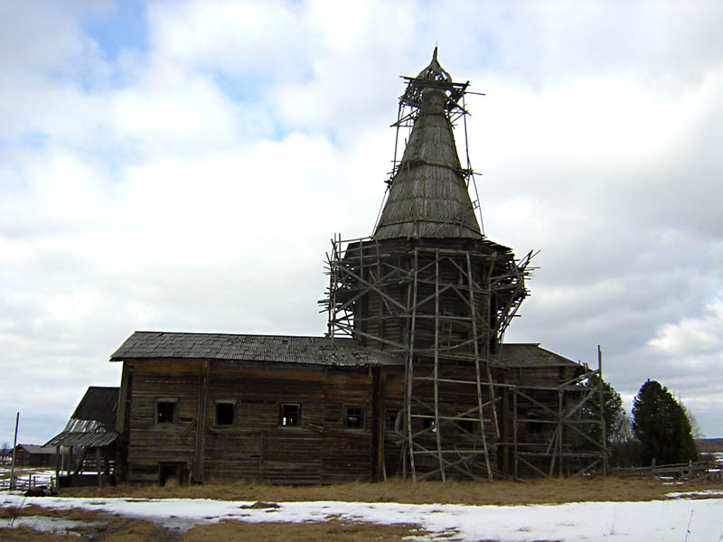 Коверниковская (Сельцо). Церковь Илии Пророка. фасады