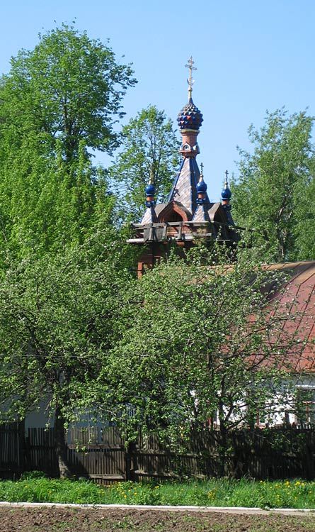 Долгопрудный. Часовня Георгия Победоносца в Тарбееве. фасады