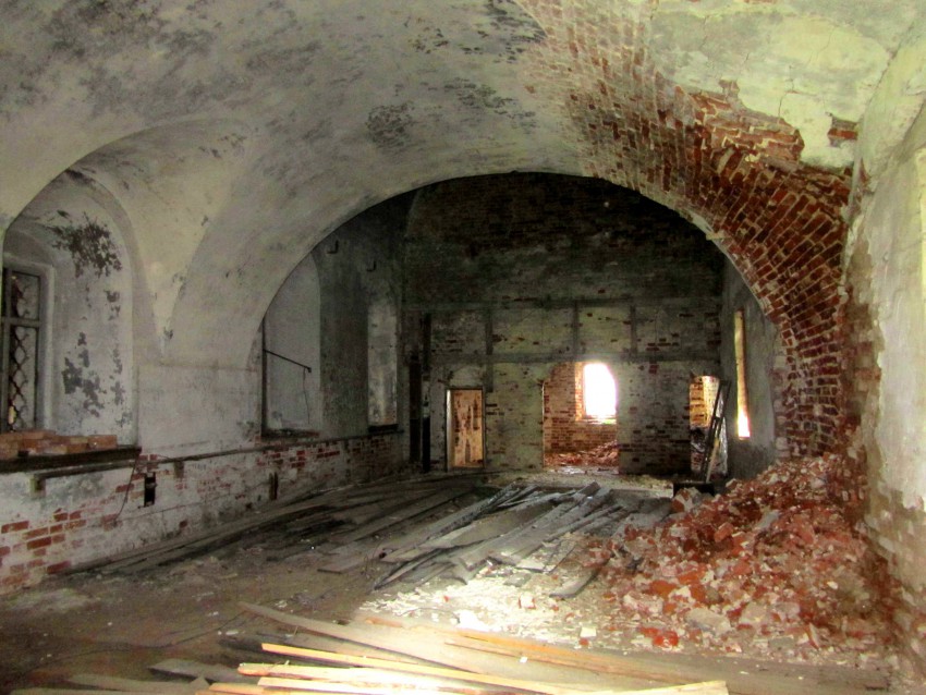 Церковь Троицы Живоначальной, Черевково (Красноборский район, Архангельская область). интерьер и убранство, Никольский придел