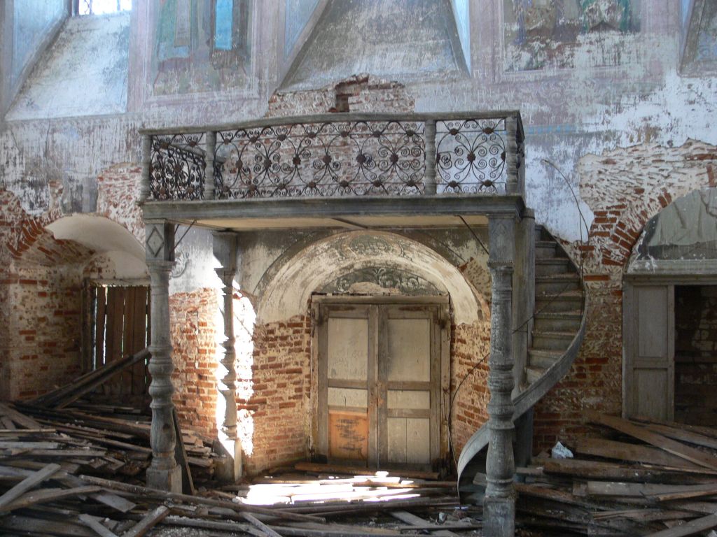 Церковь Троицы Живоначальной, Черевково (Красноборский район, Архангельская область). интерьер и убранство