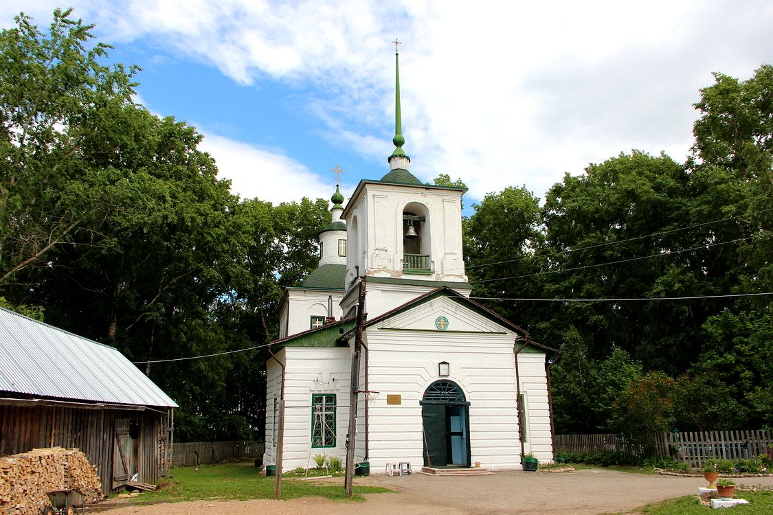 Церковь Троицы Живоначальной, Красноборск (Красноборский район, Архангельская область). фасады