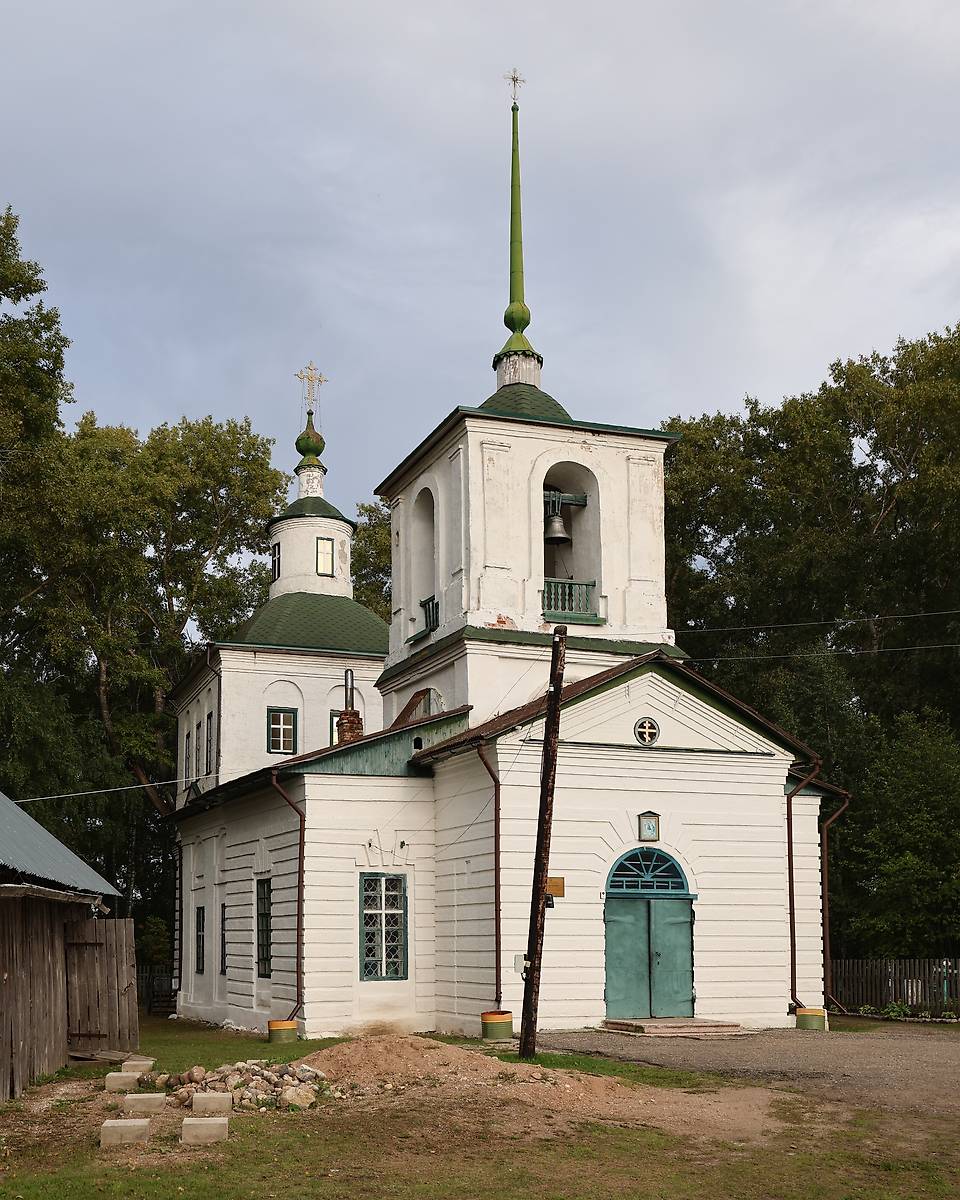 фасады. Церковь Троицы Живоначальной, Красноборск (Красноборский район, Архангельская область)