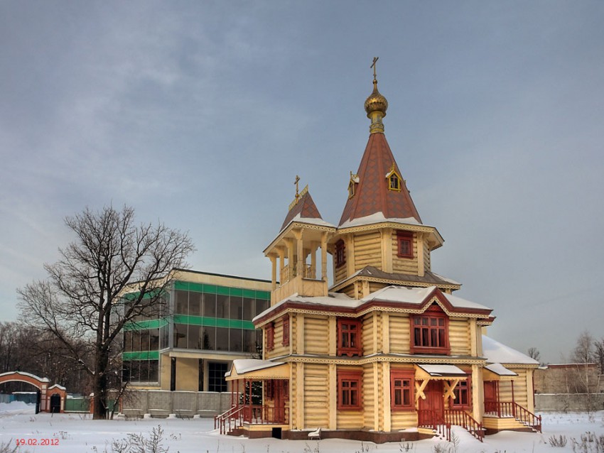 Церковь Сергия Радонежского, Долгопрудный (Мытищинский городской округ и гг. Долгопрудный, Лобня, Московская область). фасады