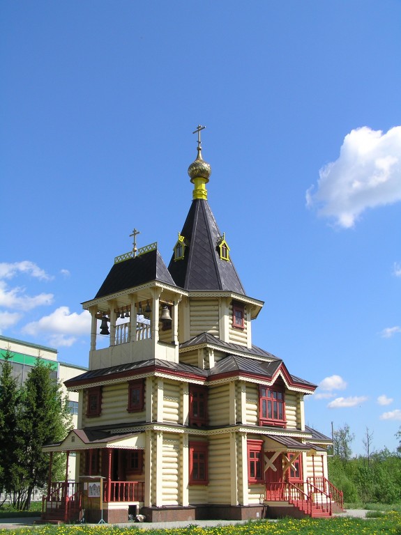 Долгопрудный. Церковь Сергия Радонежского. фасады