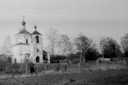 Церковь Спаса Нерукотворного Образа в Павельцеве, Фото 1972 г. из архива Е.И. Аргунова<br>, Павельцево, Мытищинский городской округ и гг. Долгопрудный, Лобня, Московская область