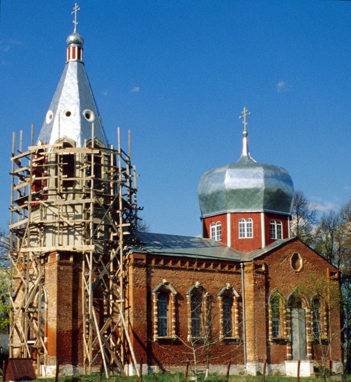 Церковь Космы и Дамиана, Кузьмино (Ступинский городской округ, Московская область). фасады