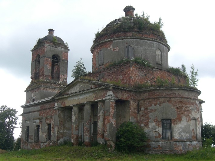 Вороново. Церковь Рождества Пресвятой Богородицы. фасады, Церковь Рождества Пресвятой Богородицы в селе Вороново