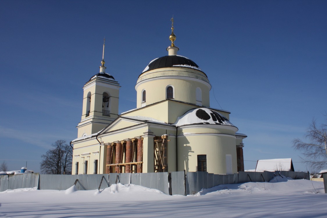 Вороново. Церковь Рождества Пресвятой Богородицы. фасады