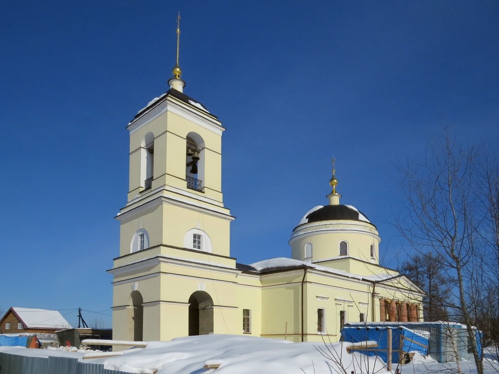 Вороново. Церковь Рождества Пресвятой Богородицы. фасады