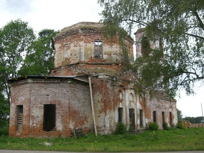 Церковь Рождества Пресвятой Богородицы, Якоть (Дмитровский городской округ, Московская область). фасады, 		      