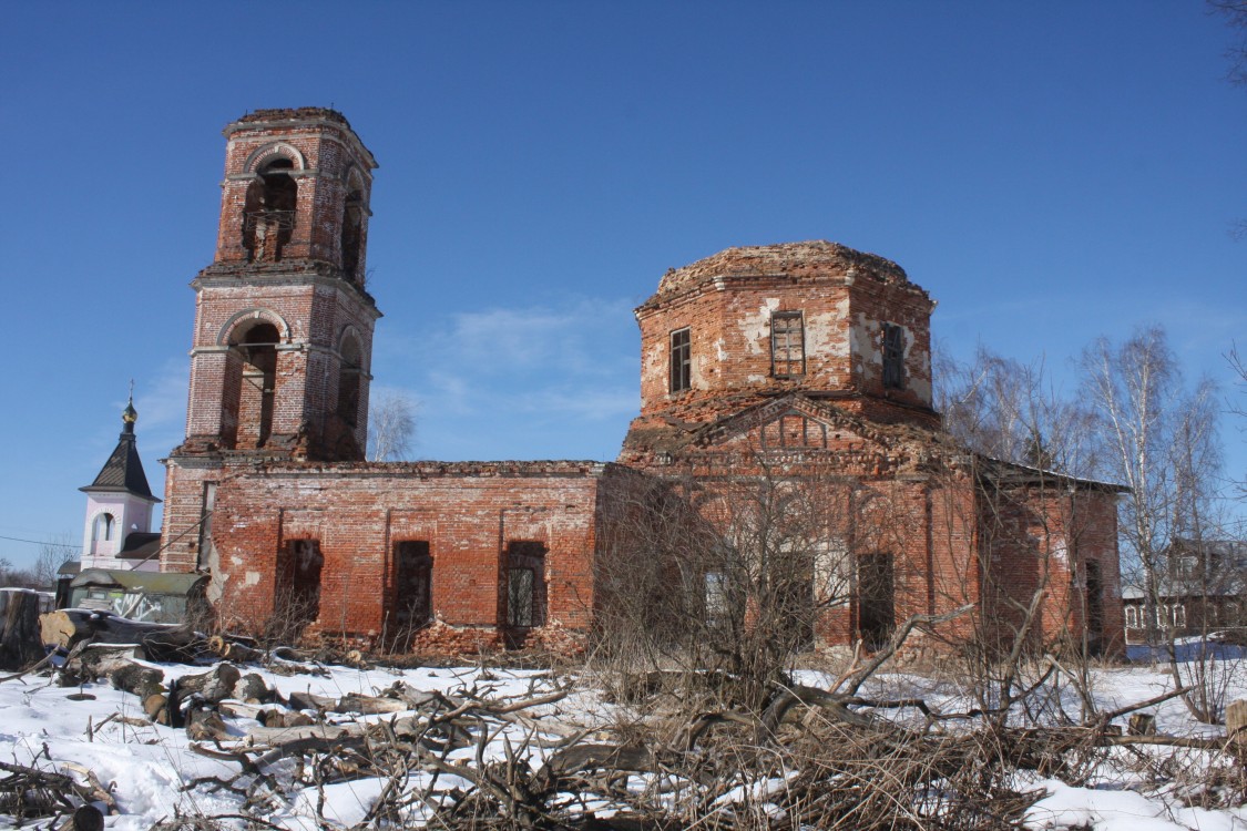 Церковь Рождества Пресвятой Богородицы, Якоть (Дмитровский городской округ, Московская область). фасады