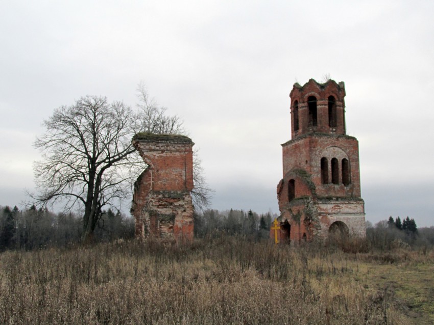 Лихачёво, урочище. Церковь Николая Чудотворца. фасады