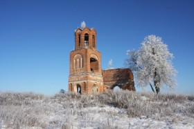 Лихачёво, урочище. Церковь Николая Чудотворца