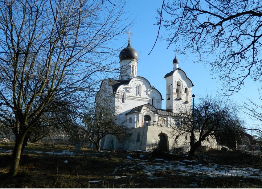 Храм-часовня Воскресения Христова на Переделкинском кладбище, ДСК «Мичуринец», посёлок (Новомосковский административный округ (НАО), г. Москва). фасады