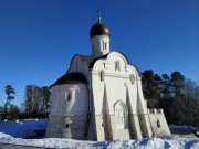 Храм-часовня Воскресения Христова на Переделкинском кладбище - ДСК «Мичуринец», посёлок - Новомосковский административный округ (НАО) - г. Москва