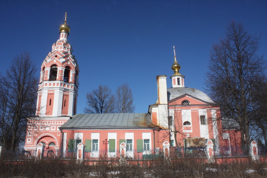 Алексино. Церковь Покрова Пресвятой Богородицы. фасады