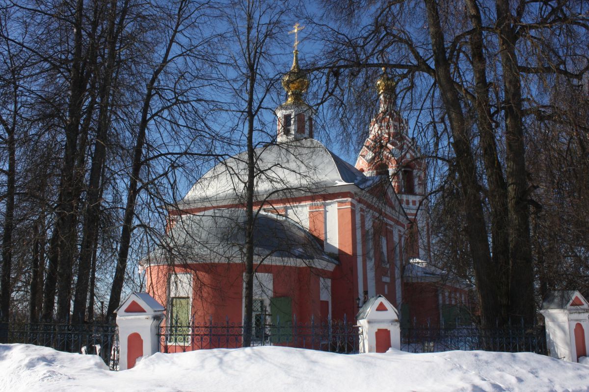 Алексино. Церковь Покрова Пресвятой Богородицы. фасады