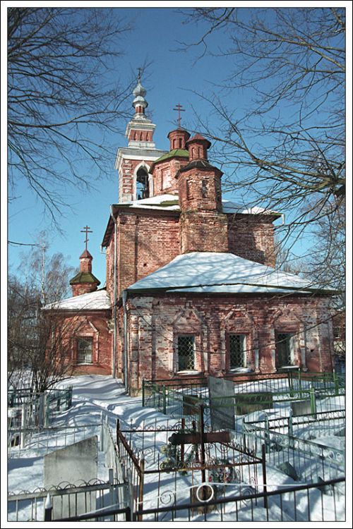 Варварино. Церковь Рождества Христова в Варварине. фасады