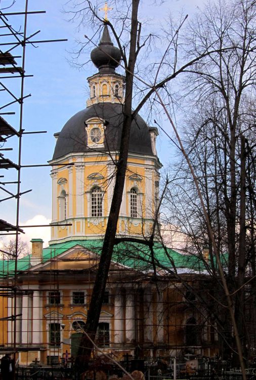 Вороново. Церковь Спаса Нерукотворного Образа в Воронове. фасады, западный фасад