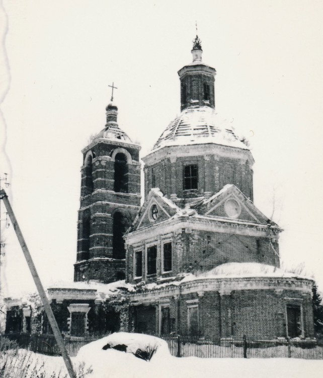Юдановка (Покровское). Церковь Покрова Пресвятой Богородицы. фасады