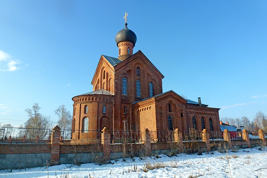 Никульское. Церковь Покрова Пресвятой Богородицы. фасады