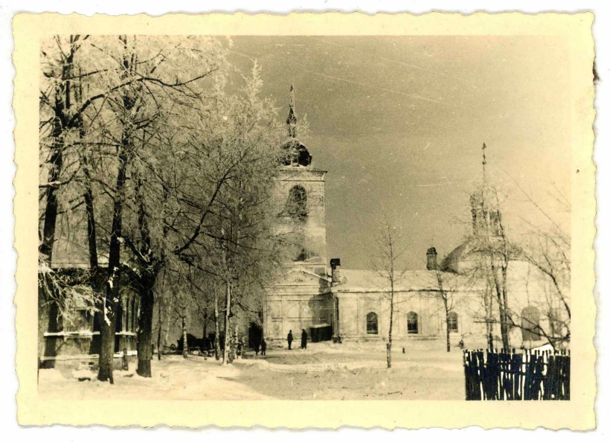 Церковь Успения Пресвятой Богородицы, Пушкино (Можайский городской округ, Московская область). архивная фотография, Фото 1941 г. с аукциона e-bay.de