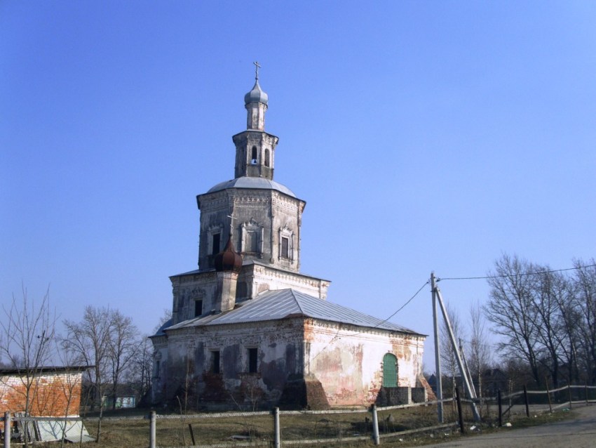 Тропарёво. Церковь Покрова Пресвятой Богородицы. документальные фотографии, вид с северо-запада