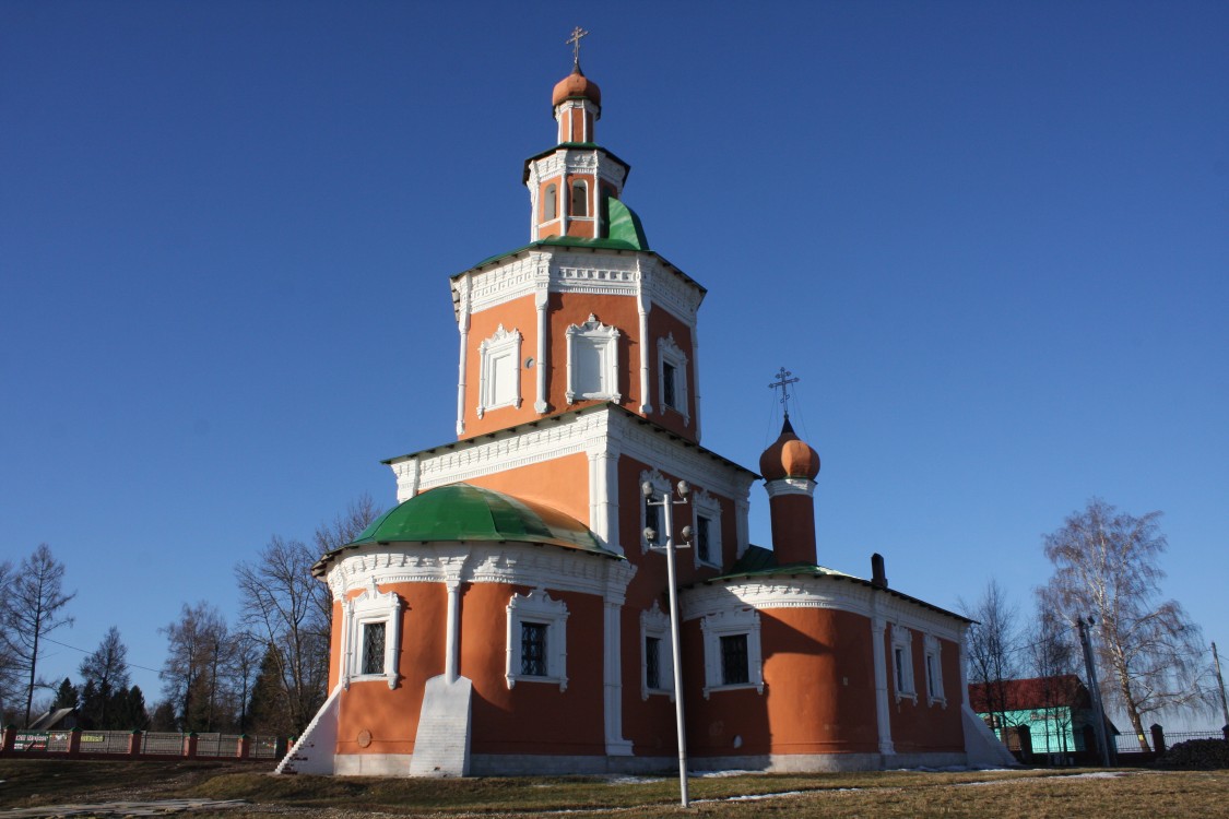 Тропарёво. Церковь Покрова Пресвятой Богородицы. фасады