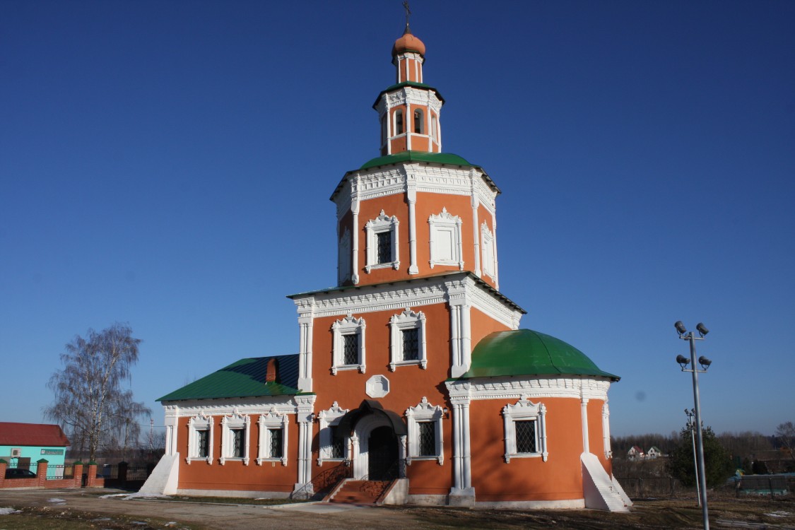 Тропарёво. Церковь Покрова Пресвятой Богородицы. фасады