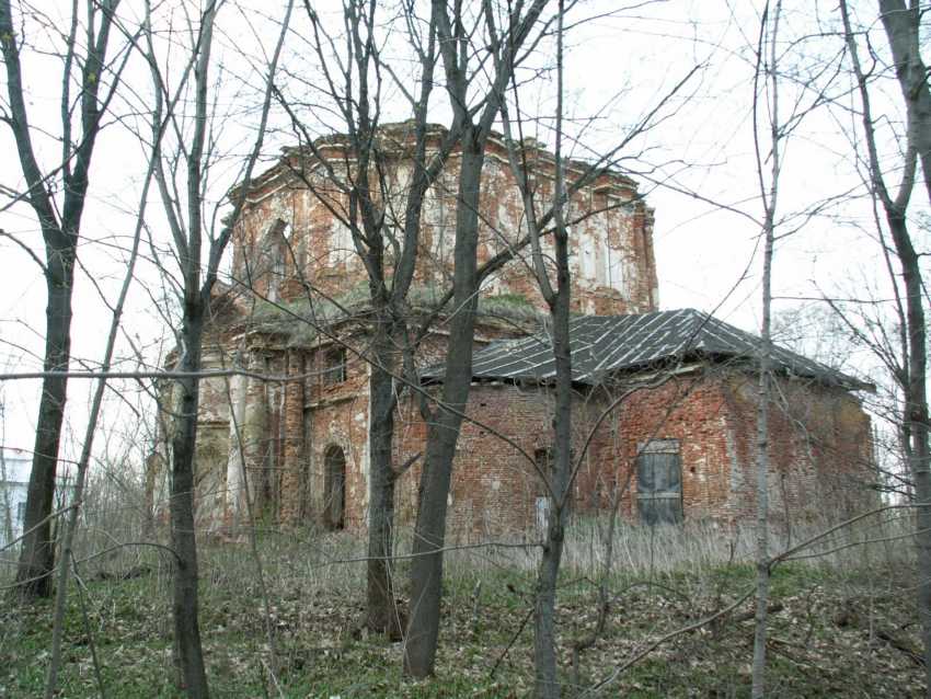 Поповка. Церковь Покрова Пресвятой Богородицы. фасады