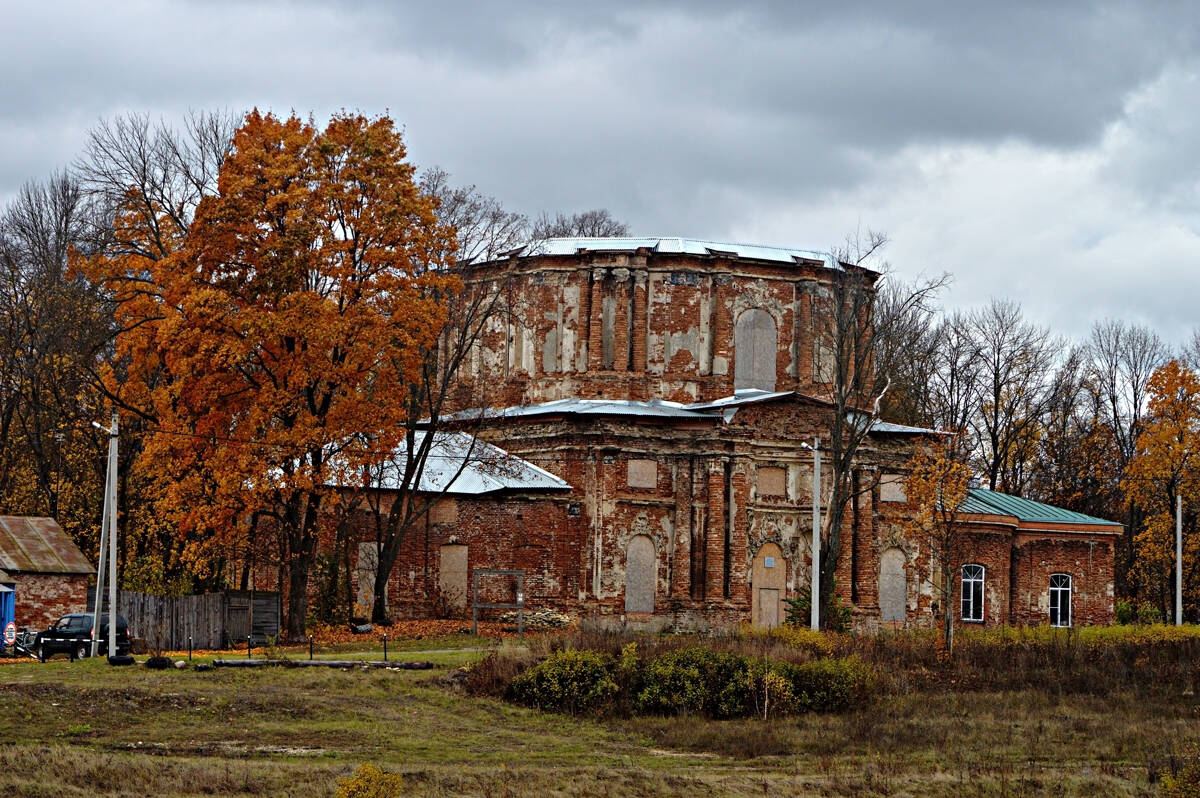 Церковь Покрова Пресвятой Богородицы, Поповка (Задонский район, Липецкая область). фасады