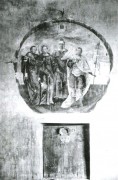 Часовня Вознесения Господня, Николая Чудотворца и Димитрия Ростовского, Росписи в интерьере часовни, фото 1903 г.<br>, Елец, Елецкий район и г. Елец, Липецкая область