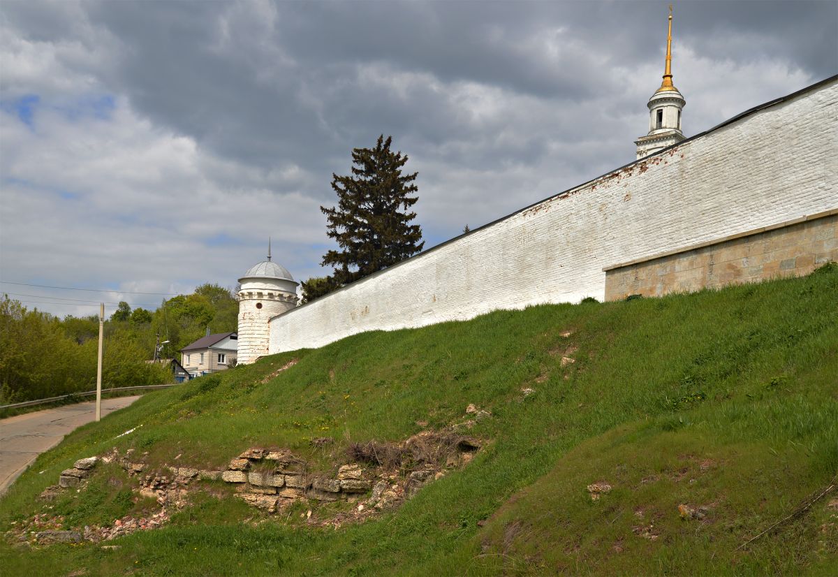 Елец. Знаменский монастырь. дополнительная информация, Ограда 1844 г. 