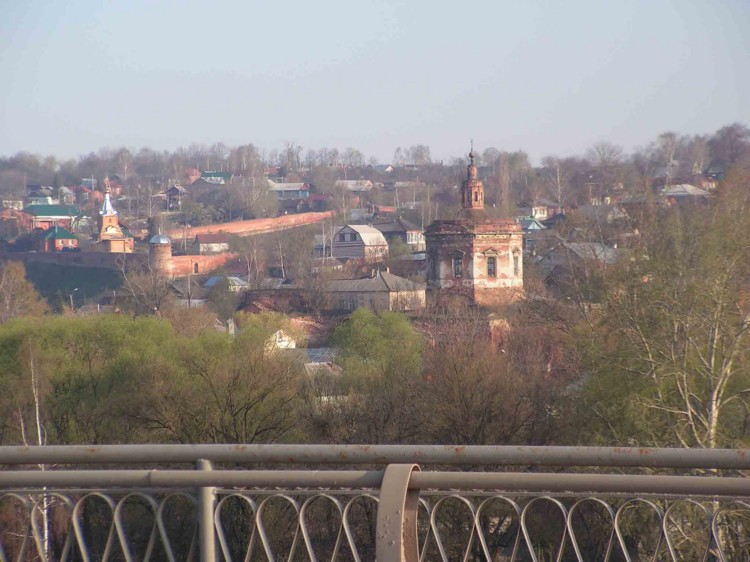 Церковь Владимирской иконы Божией Матери, Елец (Елецкий район и г. Елец, Липецкая область). общий вид в ландшафте